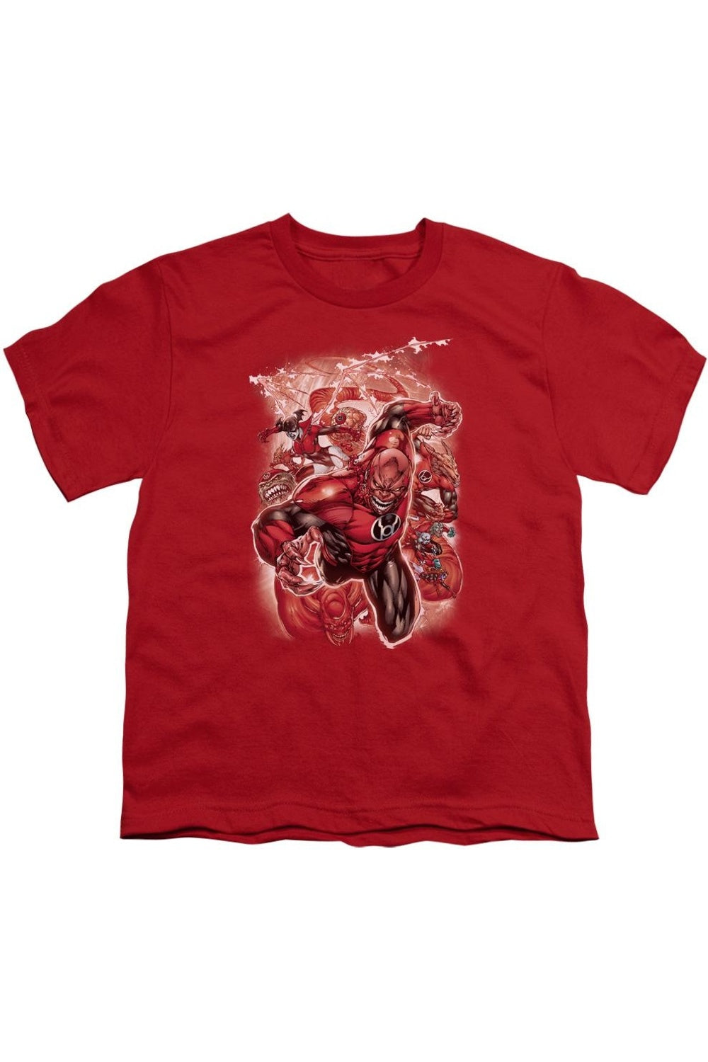 

Зеленая Светлячок Красные Светлячки Футболка с короткими рукавами для подростков Gildan