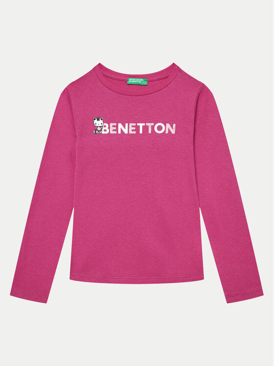 

Блузка regular fit 3I9WG10F7 United Colors Of Benetton, розовый