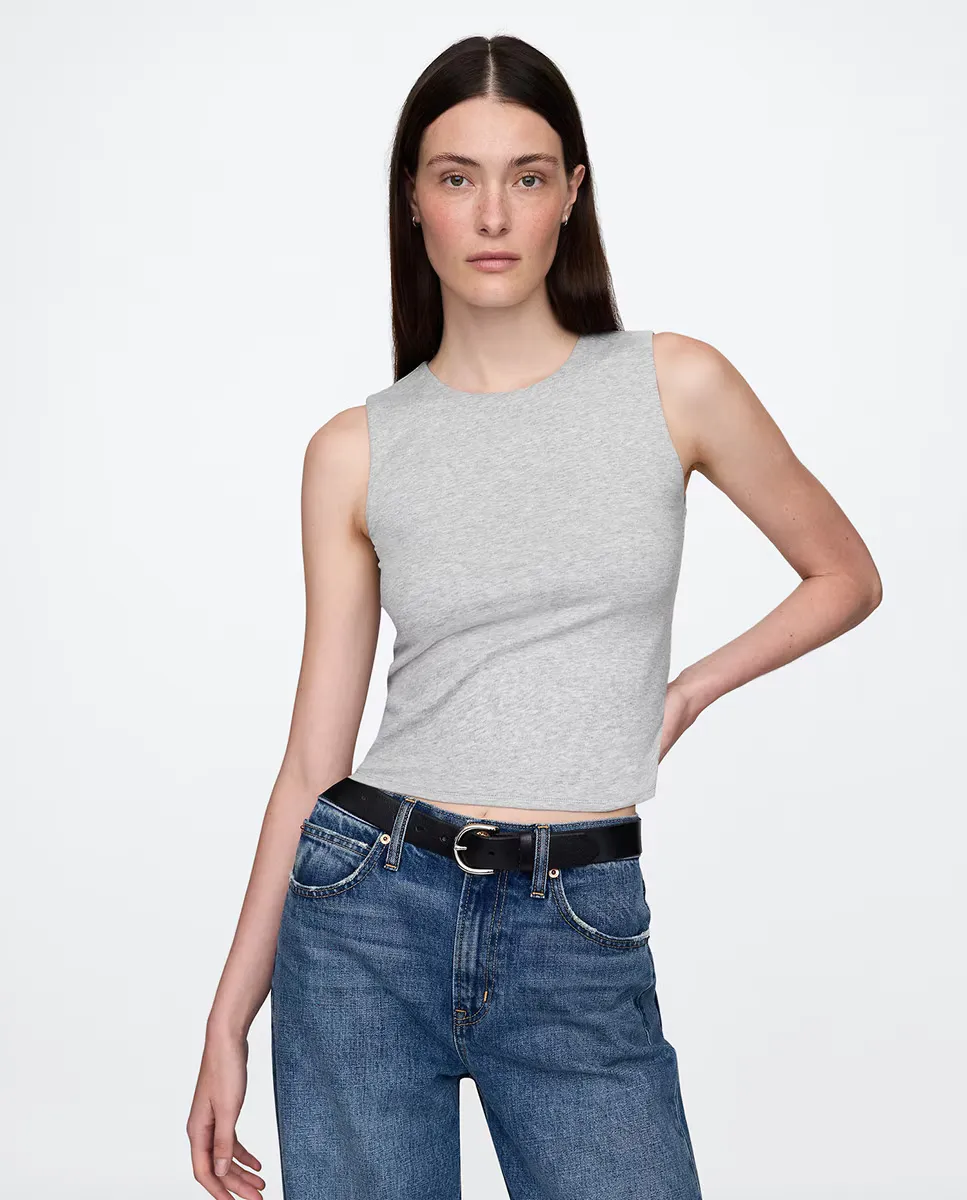 

Женская майка на бретелях Gap, серый