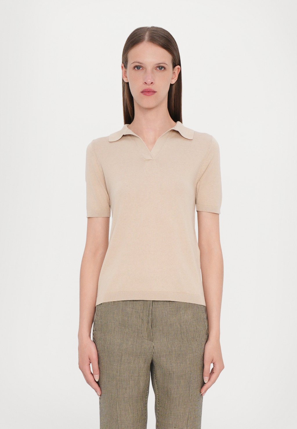 

Рубашка поло RONCOLO WEEKEND MaxMara, бежевый