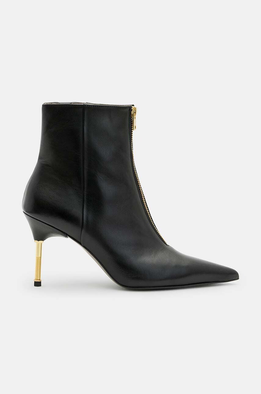 

AllSaints Natasha Boot кожаные ботильоны до щиколотки, черный