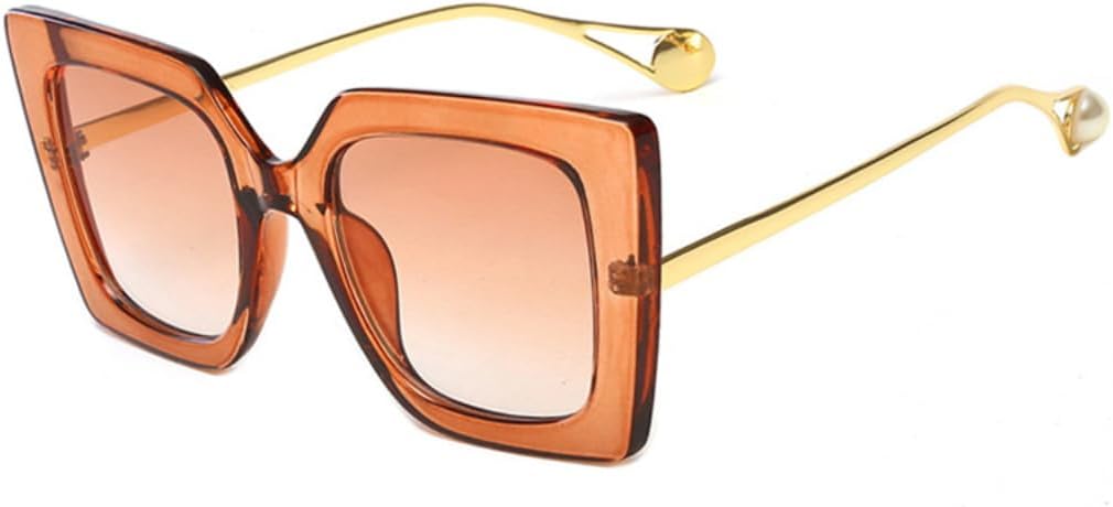 

Солнцезащитные очки для мужчин и женщин - защита UV400 - крупная оправа, металлические петли, градиентные линзы, для занятий спортом на открытом воздухе и вождения DSVIGF, 02