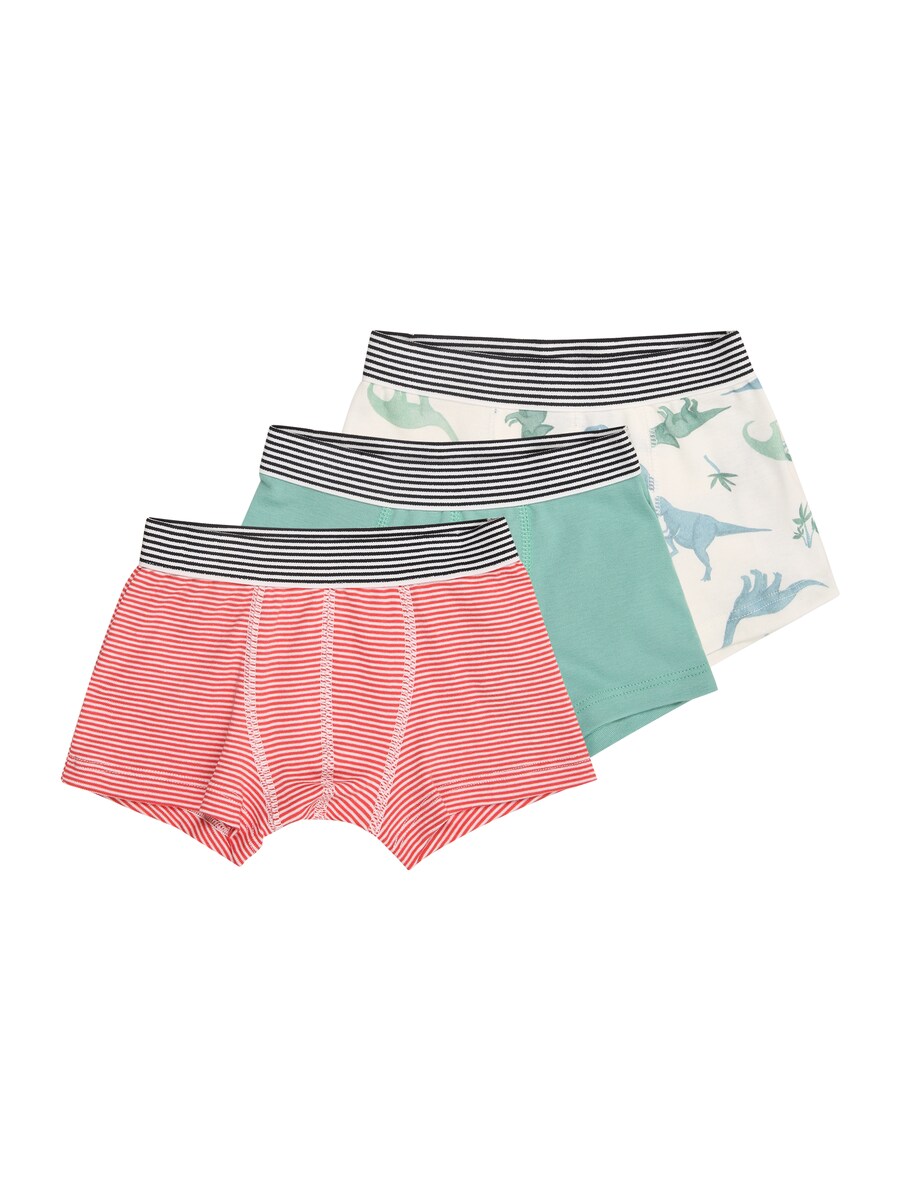 

Трусы PETIT BATEAU, цвет Pastel green/Red/White