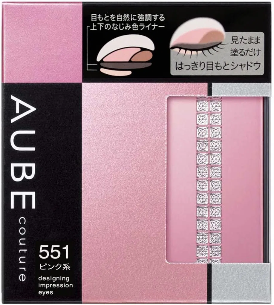 Тени для век Sofina Orb Design Impression Eyes, 551 Pink — фото 4