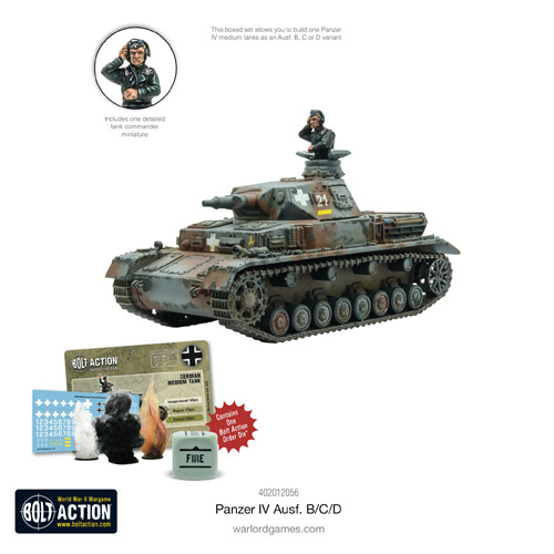 

Фигурки Panzer Iv Ausf. B/C/D Warlord Games