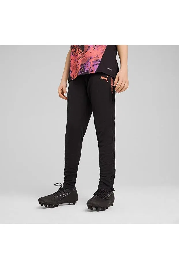 Детские спортивные штаны для девочек скинни Individualcup football Puma, Black