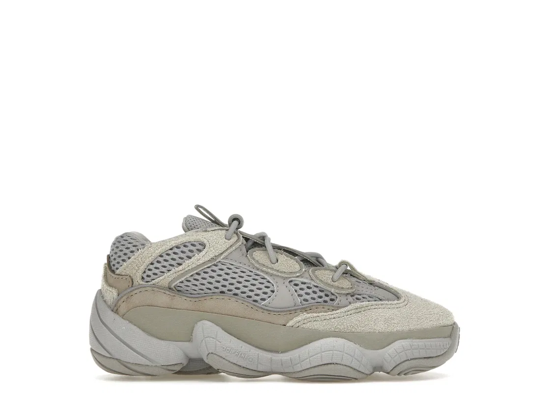 Детские кроссовки lifestyle с массивной подошвой Adidas Yeezy 500, Stone Salt