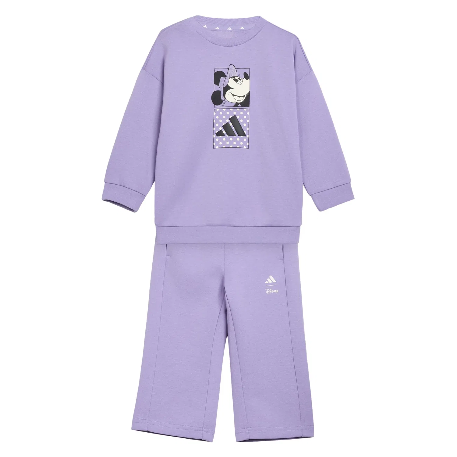 Спортивный костюм Adidas Sportswear Disney Minnie Maus светло-фиолетового цвета