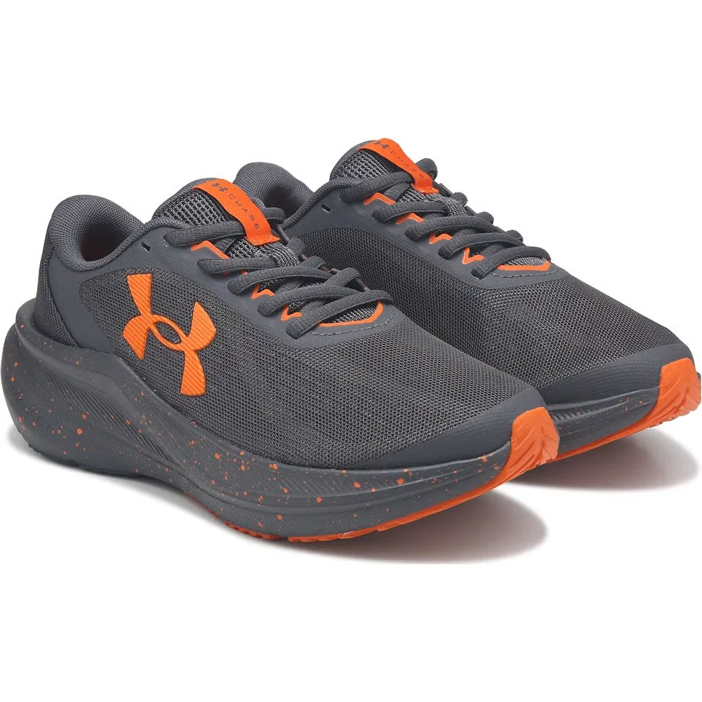 Детские кроссовки Charged+ Chase для бега Under Armour, Grey/Orange
