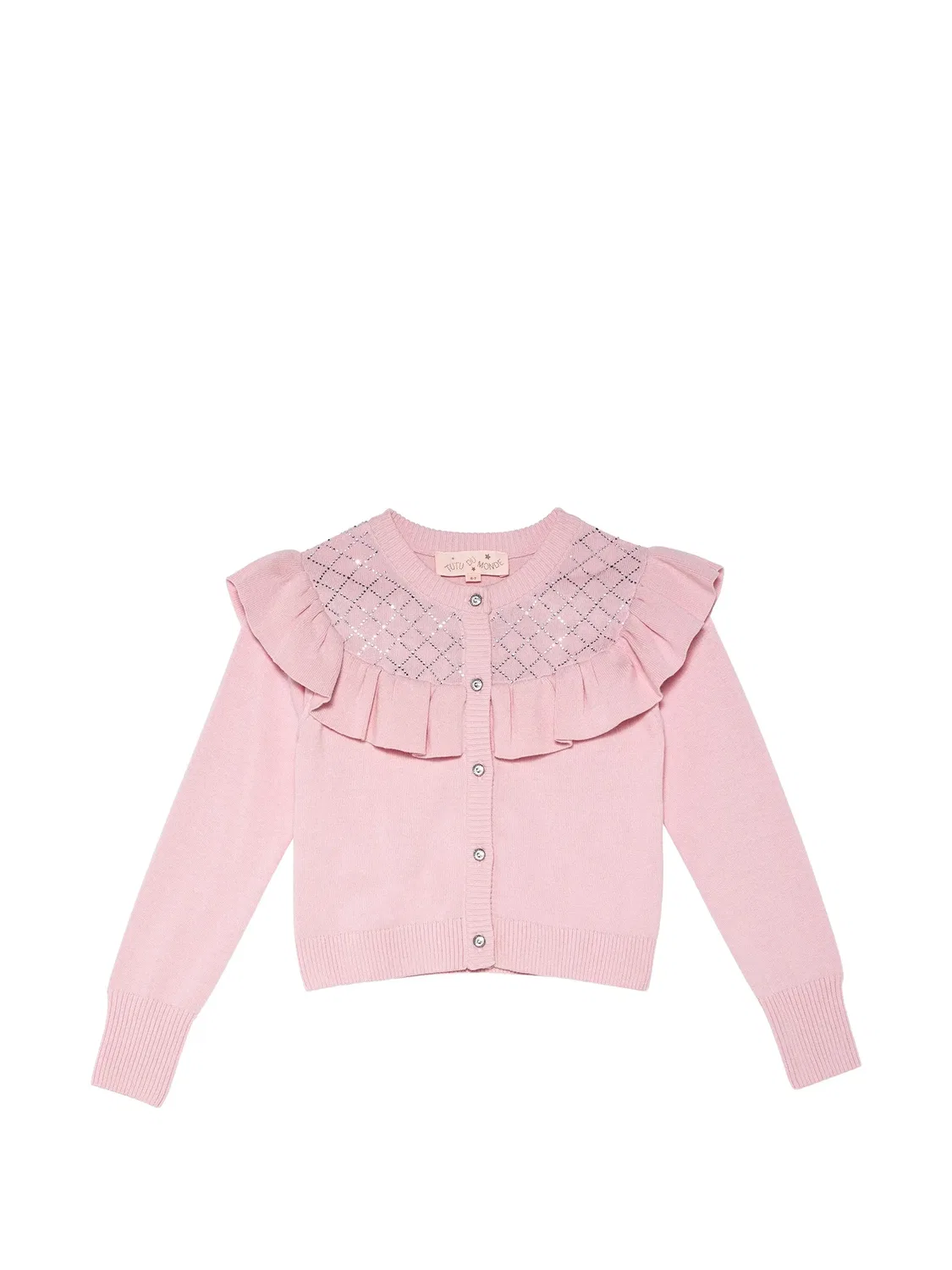 Кардиган Emma с оборками Tutu Du Monde, розовый