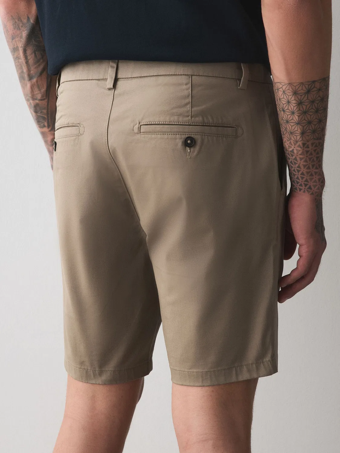 Шорты чинос, узкие, Light Brown Next — фото 3