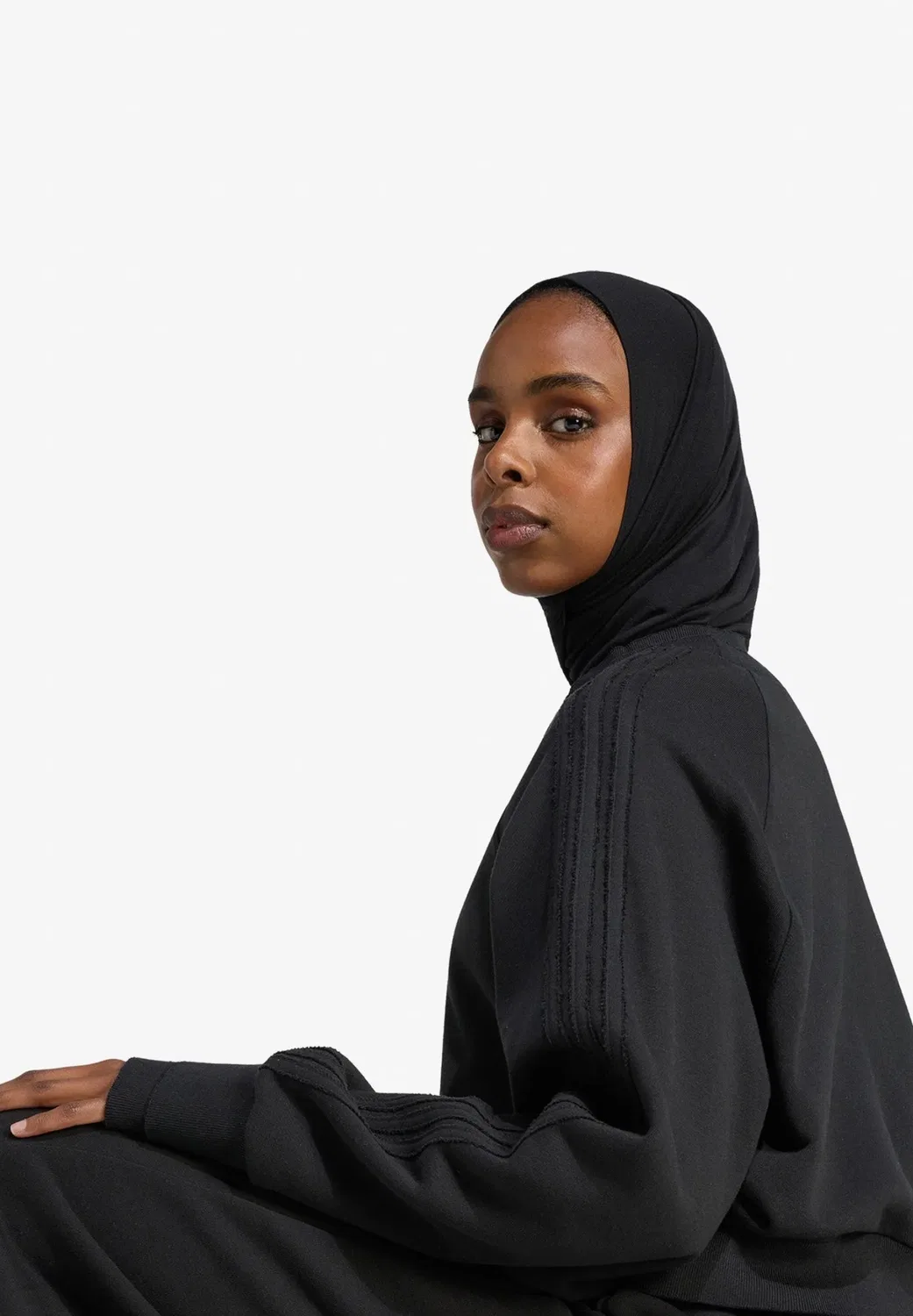Толстовка с круглым вырезом - толстовка Adidas Originals, Black — фото 4
