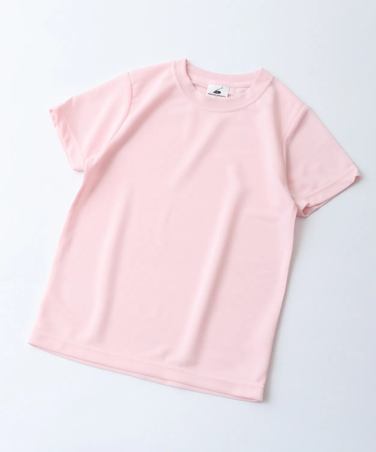 Детская футболка с коротким рукавом Fiber Dry BEES BEAM, Light Pink