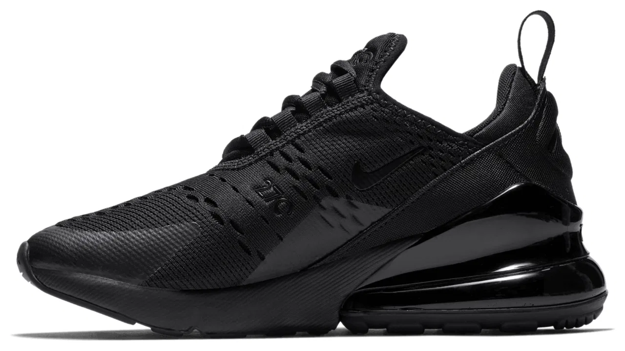 Кроссовки для мальчиков Air Max 270 Nike, черный — фото 2