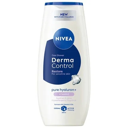 Гель для душа восстанавливающий Nivea Derma Control Restore, 250 мл