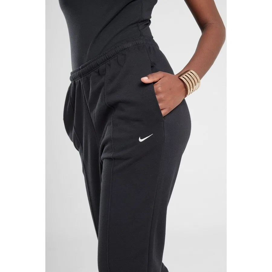 Женские спортивные брюки с высокой посадкой Nike Sportswear Chill Terry, Черный
