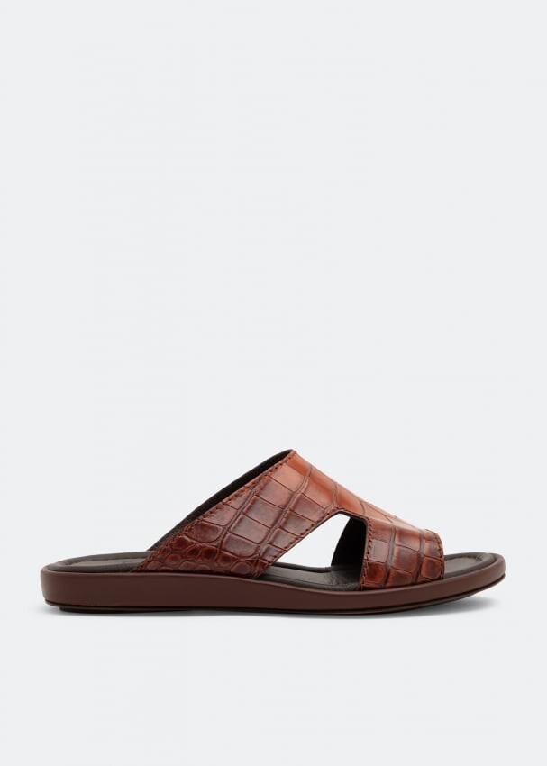 

Сандалии PRIVATE COLLECTION Arca Degrade Prestige sandals, коричневый