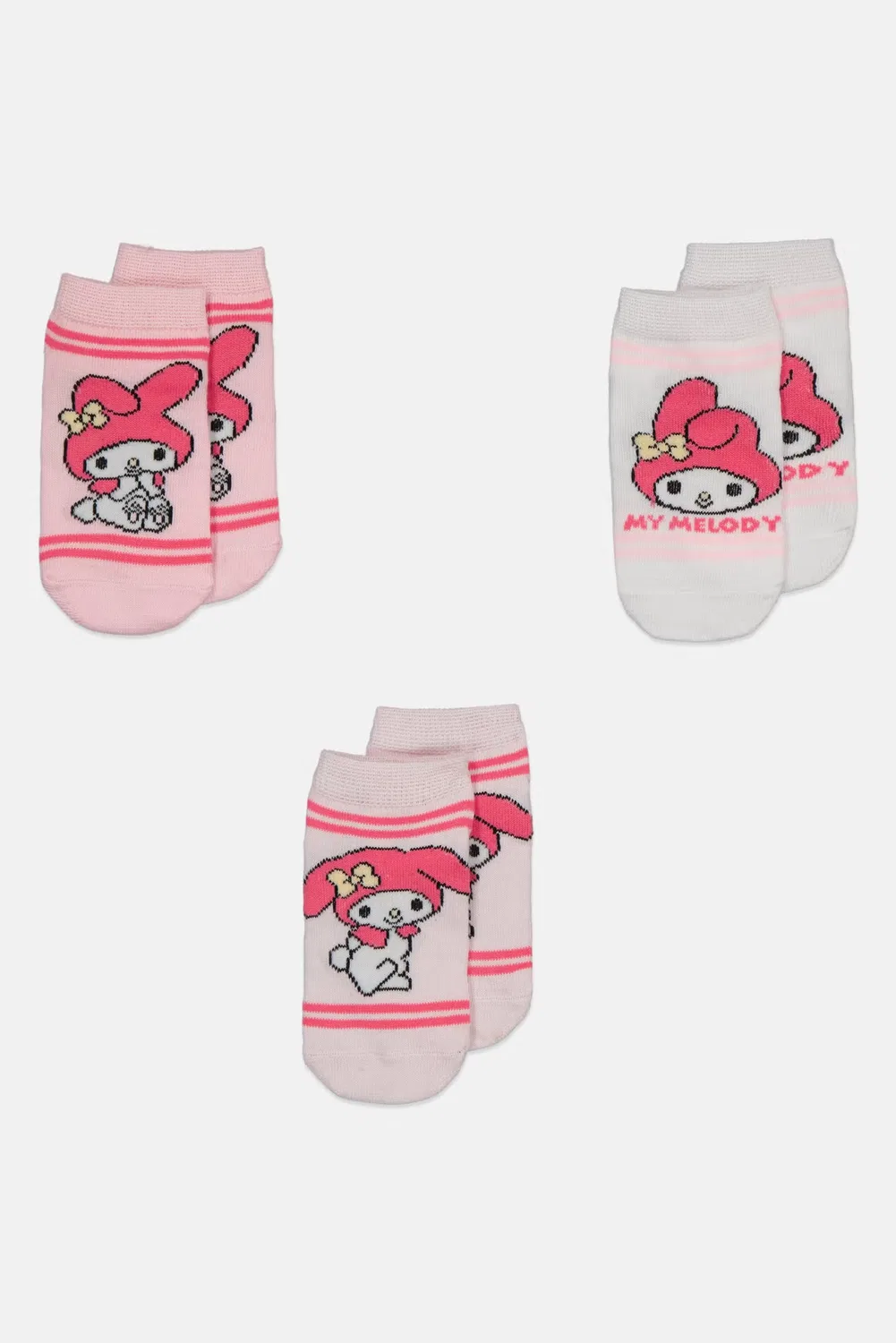 Носки детские с принтом My Melody Sanrio, разноцветный — фото 4