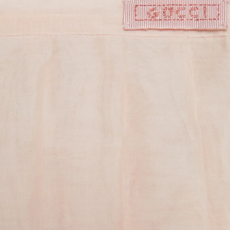 Детская юбка средней длины GUCCI, Gray Pink — фото 4
