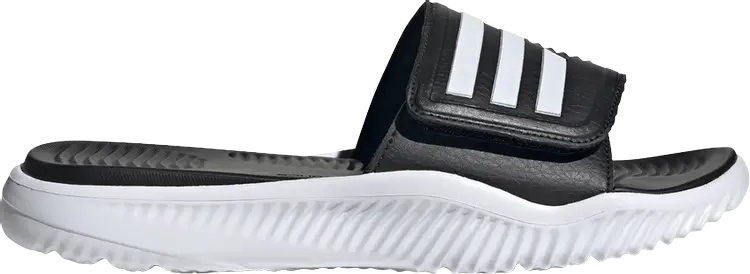 

Сандалии Adidas Alphabounce Slide 'Black White', черный