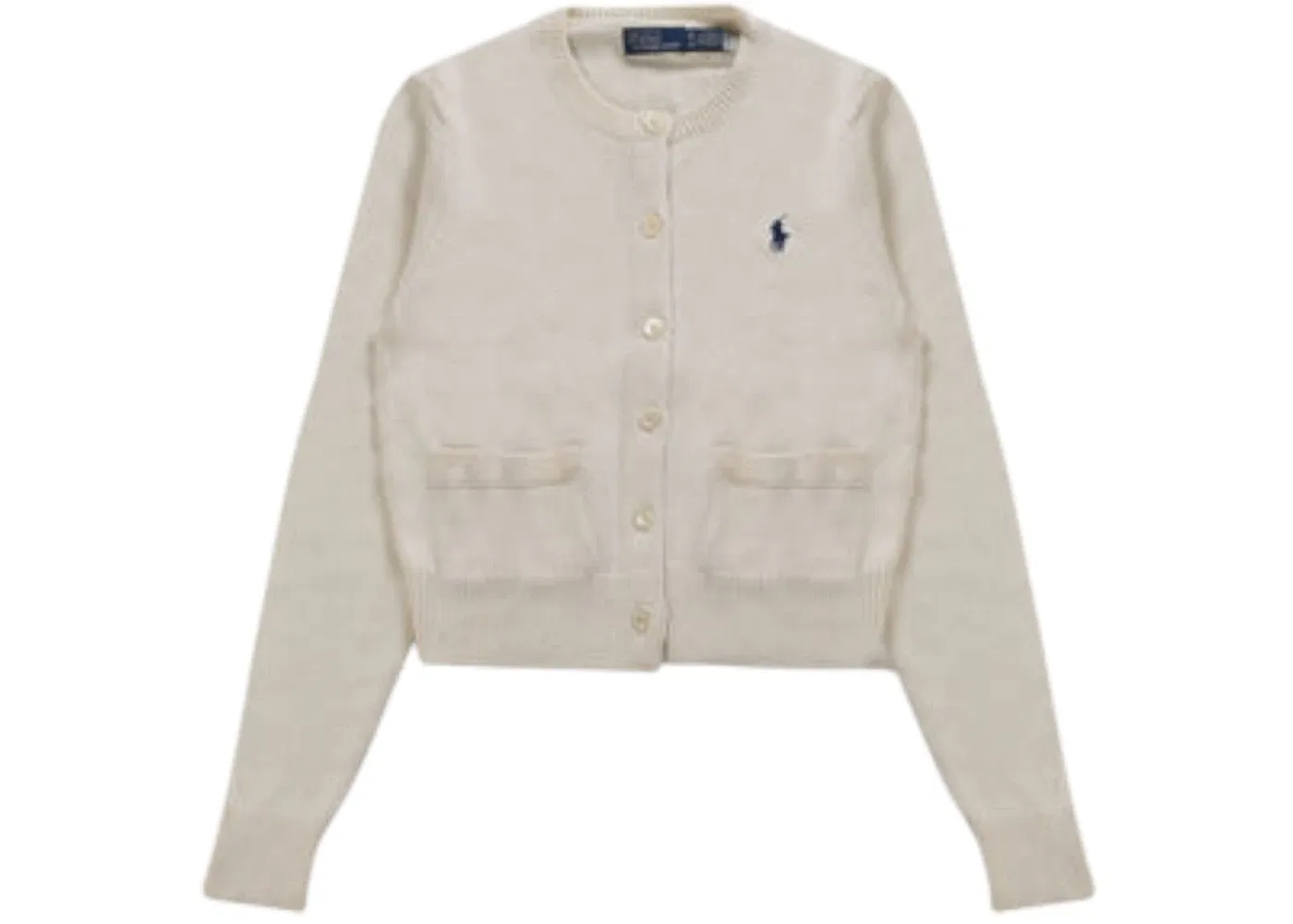 Женский кардиган с косами Polo Ralph Lauren, Wcf White