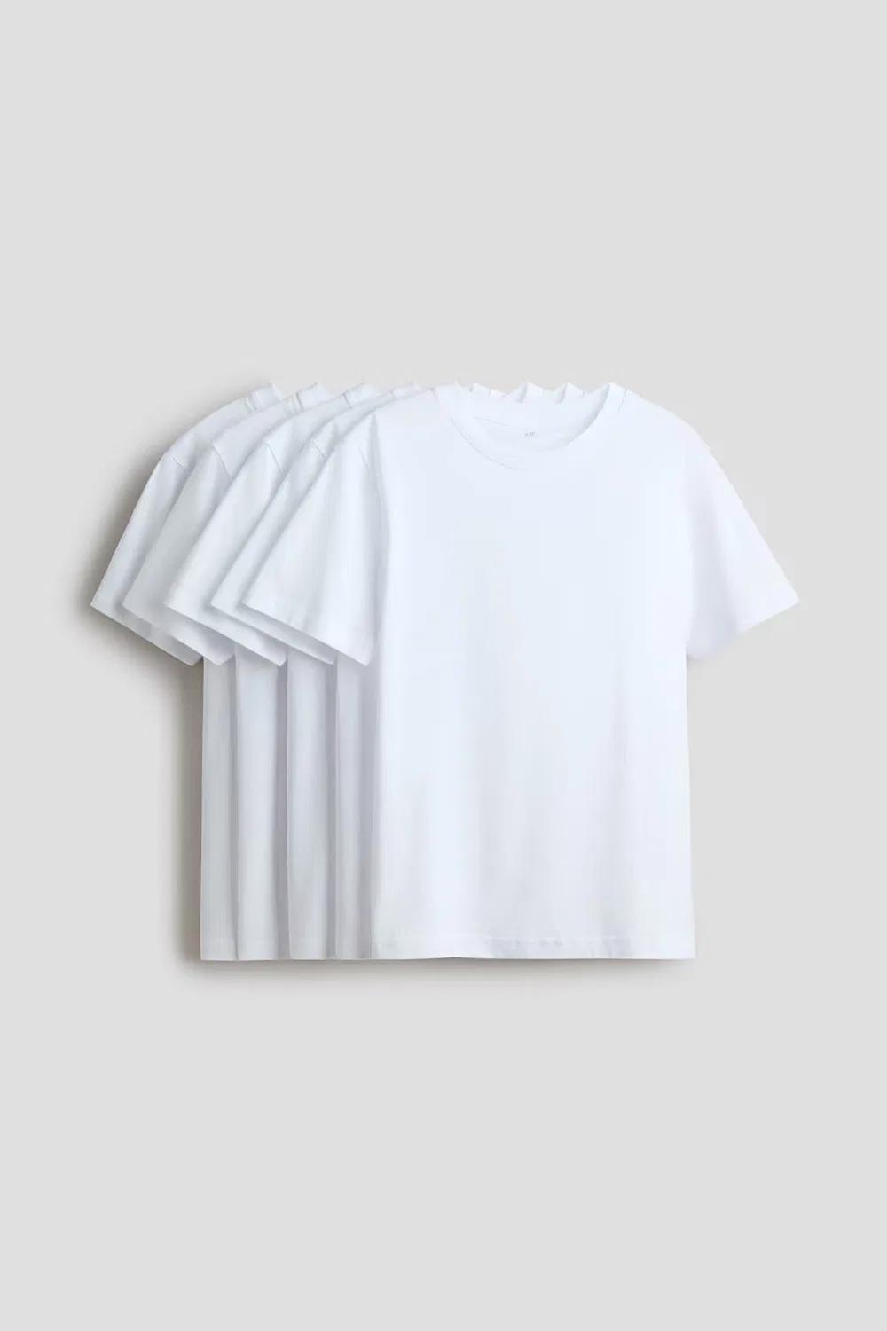 Набор из 5 футболок H&M, Weiß