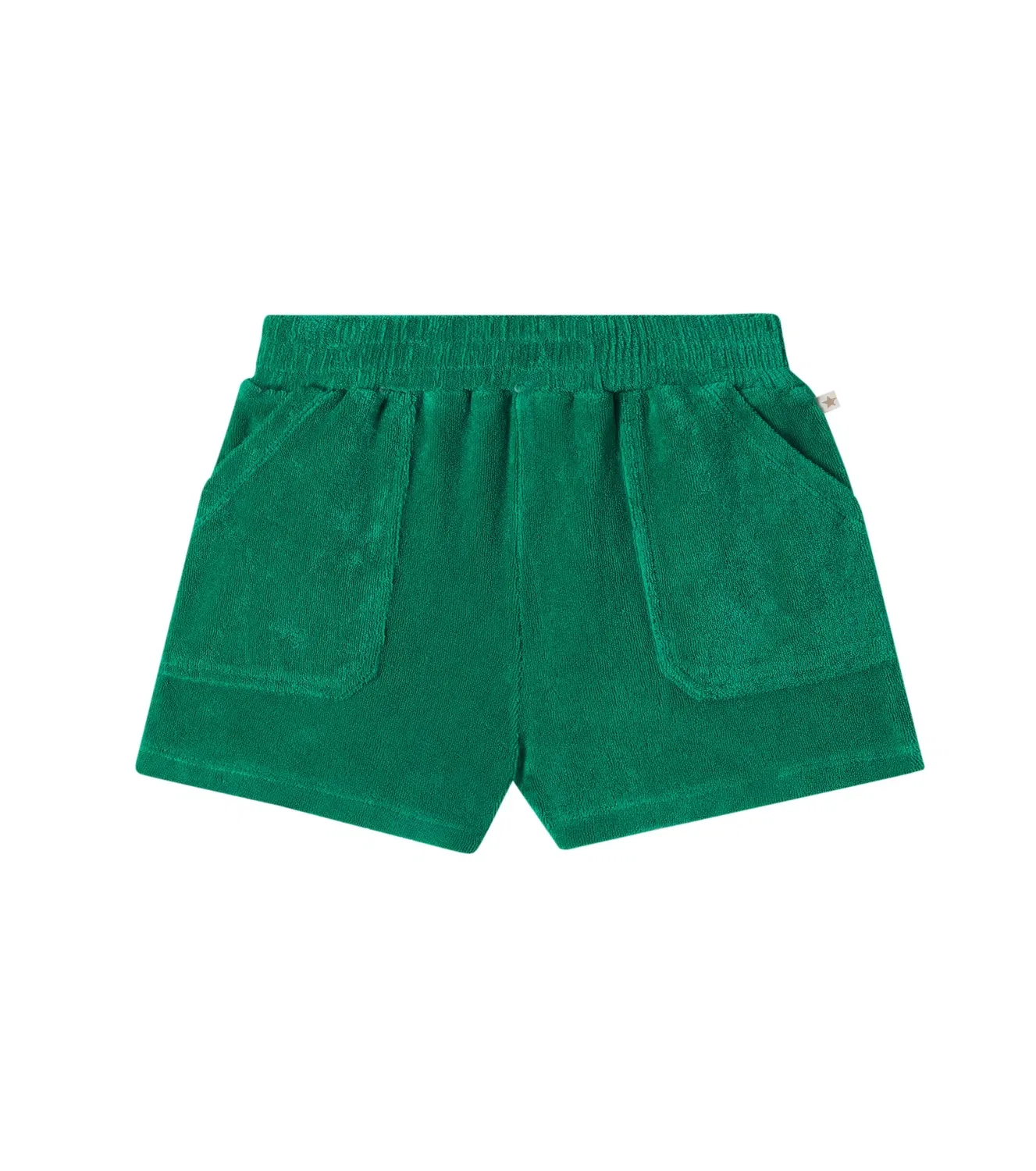 Махровые шорты из хлопка Bonton, зеленый