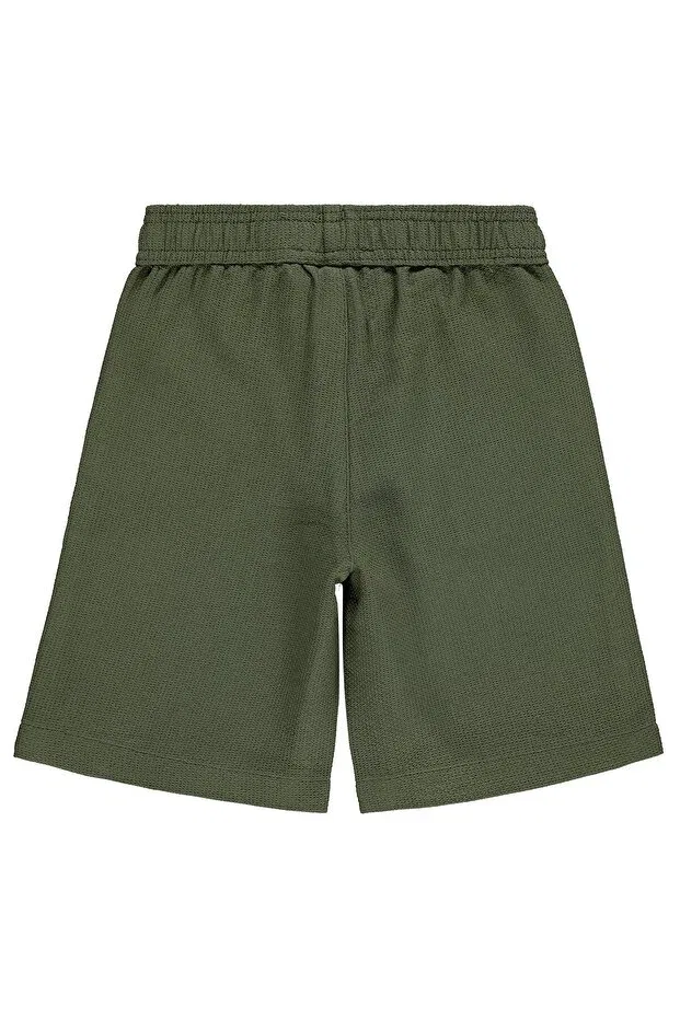 Детские шорты для мальчиков с узором добби Civil Boys, Khaki — фото 2