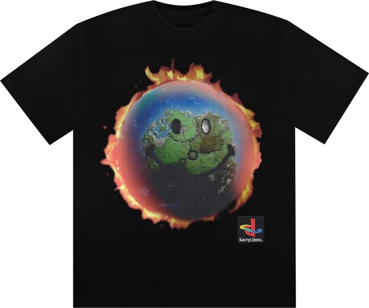 

Футболка Cactus Jack by Travis Scott The Scotts World T-Shirt 'Black', черный