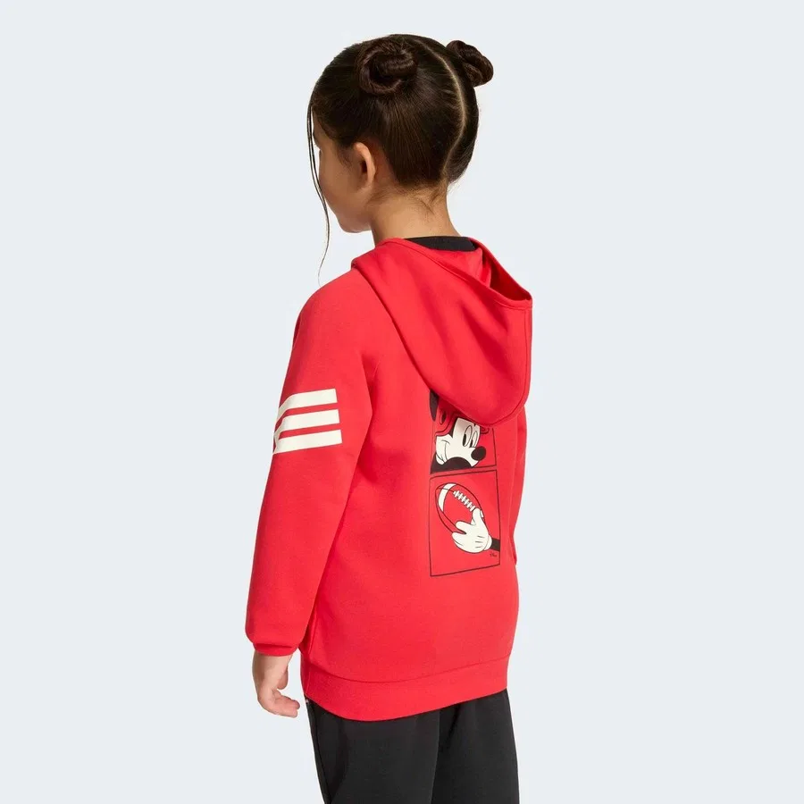 Детский свитшот с принтом Mickey Mouse adidas Disney, Разноцветный — фото 2
