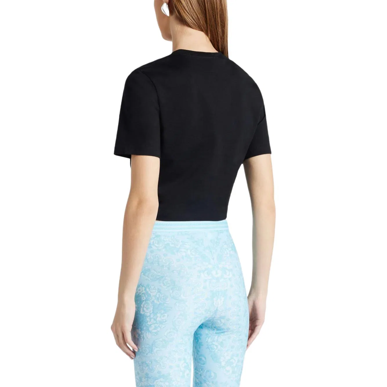 Футболка Milano с вышивкой VERSACE, Black — фото 4
