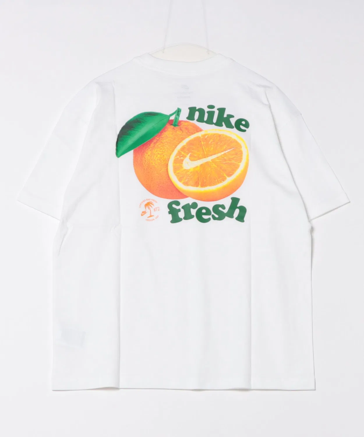 Женская футболка оверсайз с коротким рукавом NIKE ASWNSWOSSSTEEFRUITSPD, Белый — фото 2