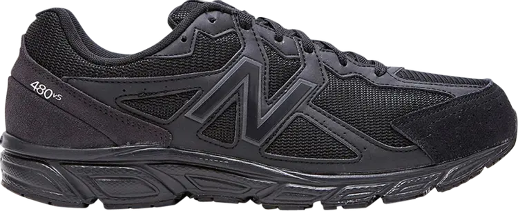 

Кроссовки New Balance Wmns 480v5 4E Wide 'Black', черный, Черный;серый, Кроссовки New Balance Wmns 480v5 4E Wide 'Black', черный