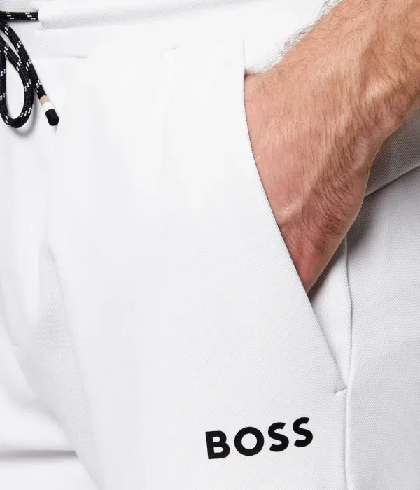 Jt_Toc Длинные спортивные штаны для вращения regular fit Boss Green, белый — фото 4