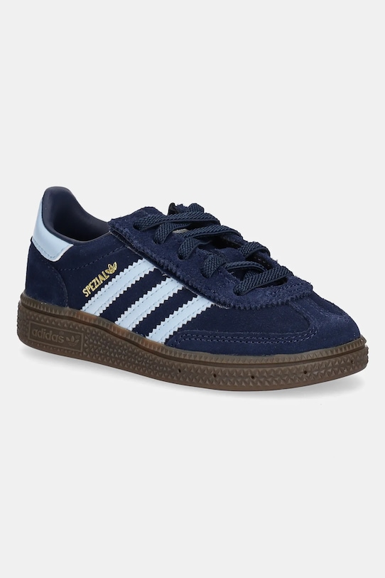 

Детские замшевые кроссовки Handball Spezial Adidas Originals, темно-синий