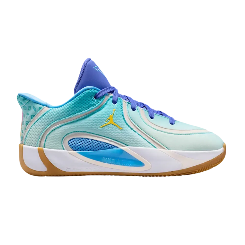 Кроссовки Air Jordan Tatum 4 SE GS, зеленый