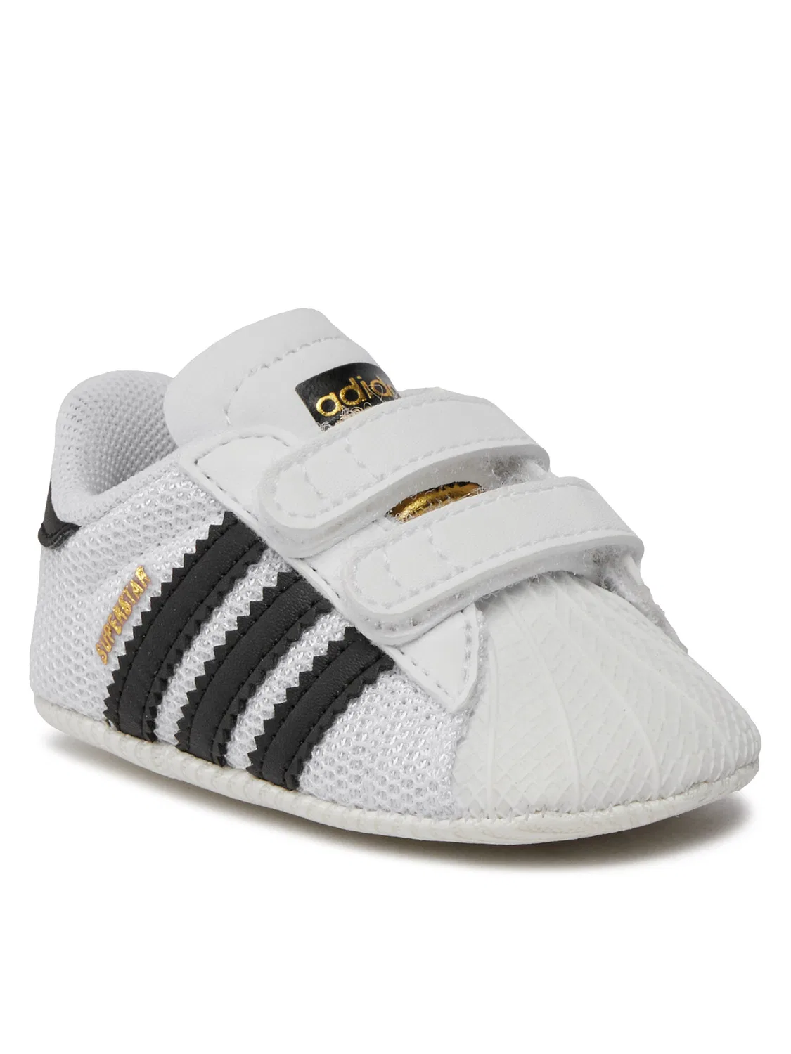 Кроссовки для мальчика Superstar Crib Adidas, белый — фото 2