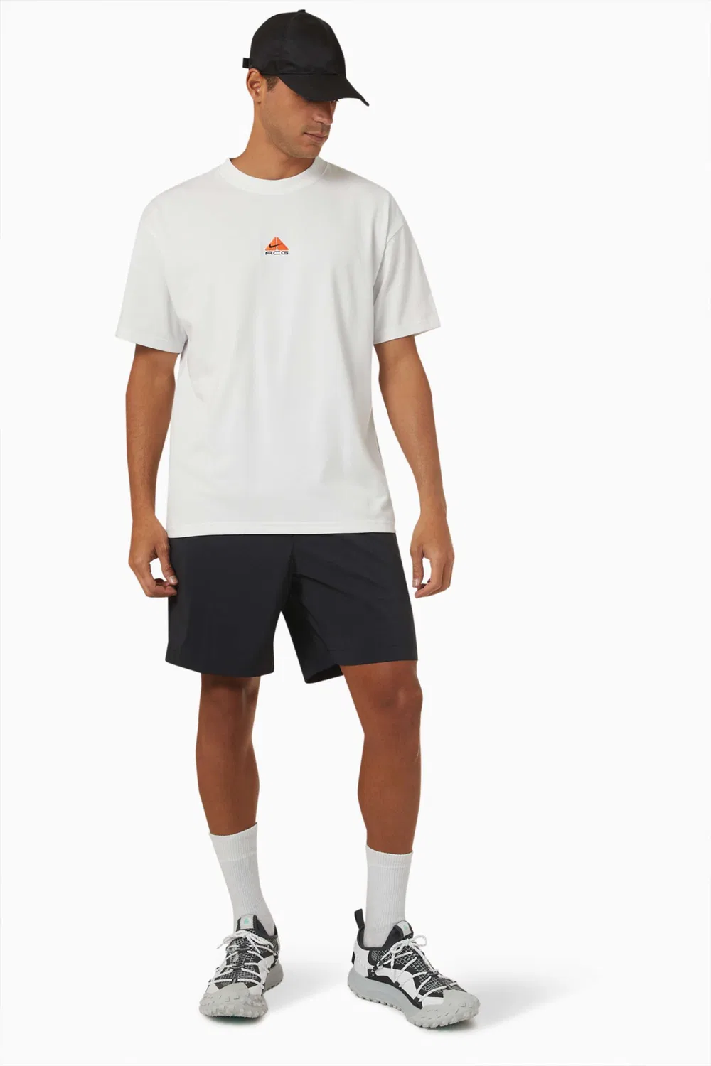 Футболка с коротким рукавом с вышитым логотипом ACG Nike, белый — фото 2