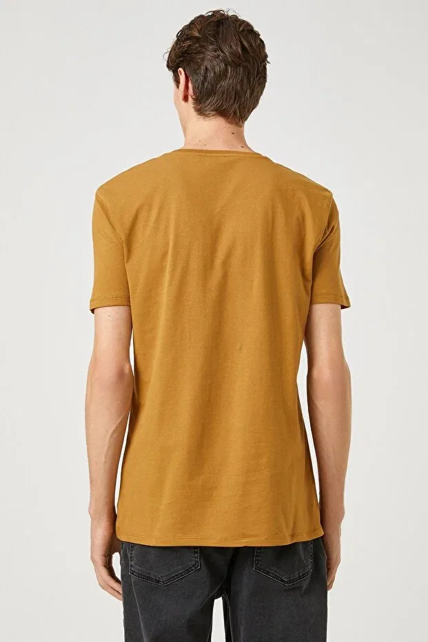 Детская футболка с принтом 3Sam10615Hk Koton, Camel Hair — фото 4