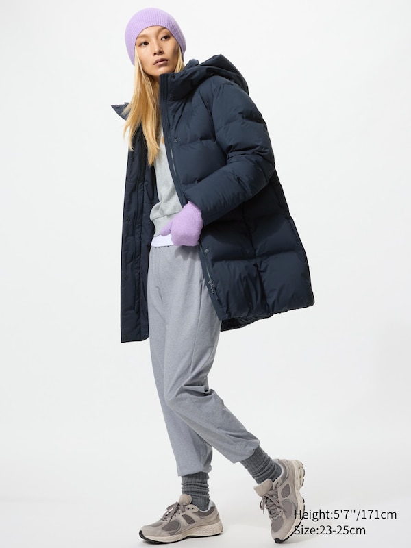 Носки Heattech свободной посадки Uniqlo, 08 dark grey — фото 2