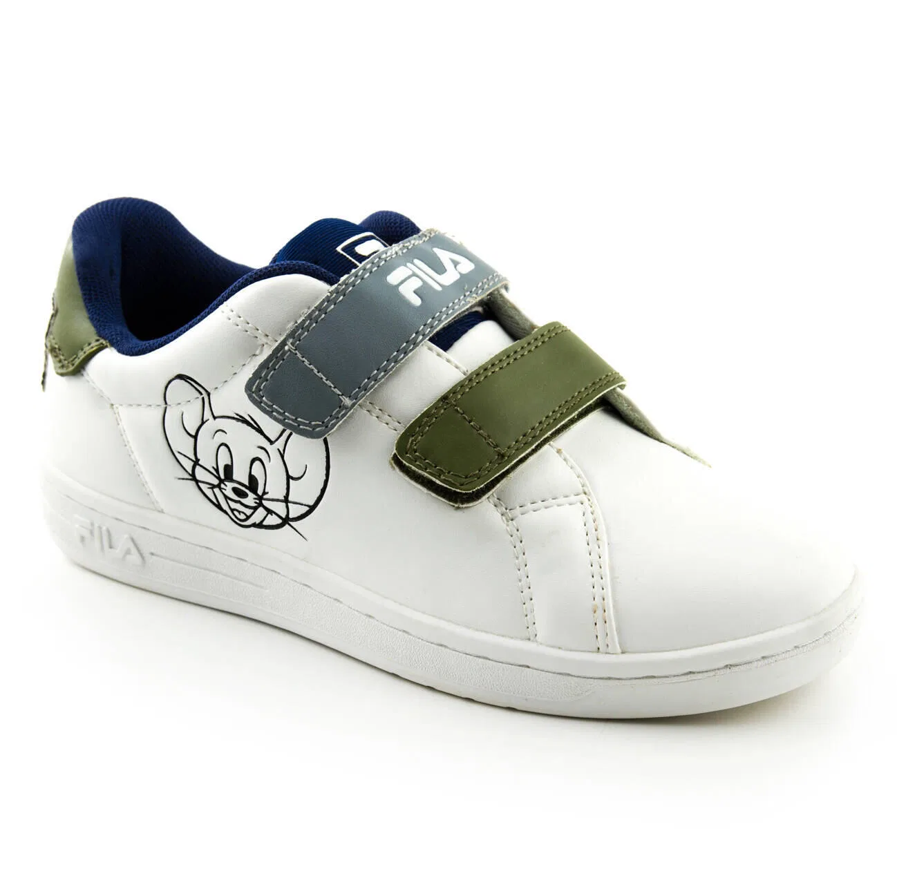 Детские кроссовки с принтом Crosscourt 2 NT Tom and Jerry Fila, Weiss
