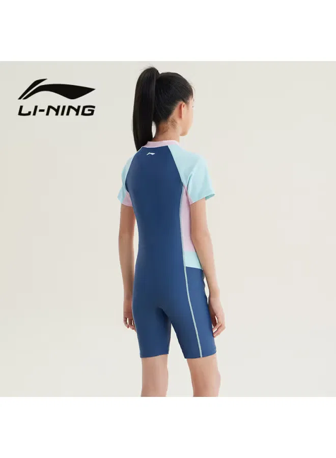 Комплект купальников с очками и шапочкой для плавания 25-03 Li-Ning, синий — фото 3