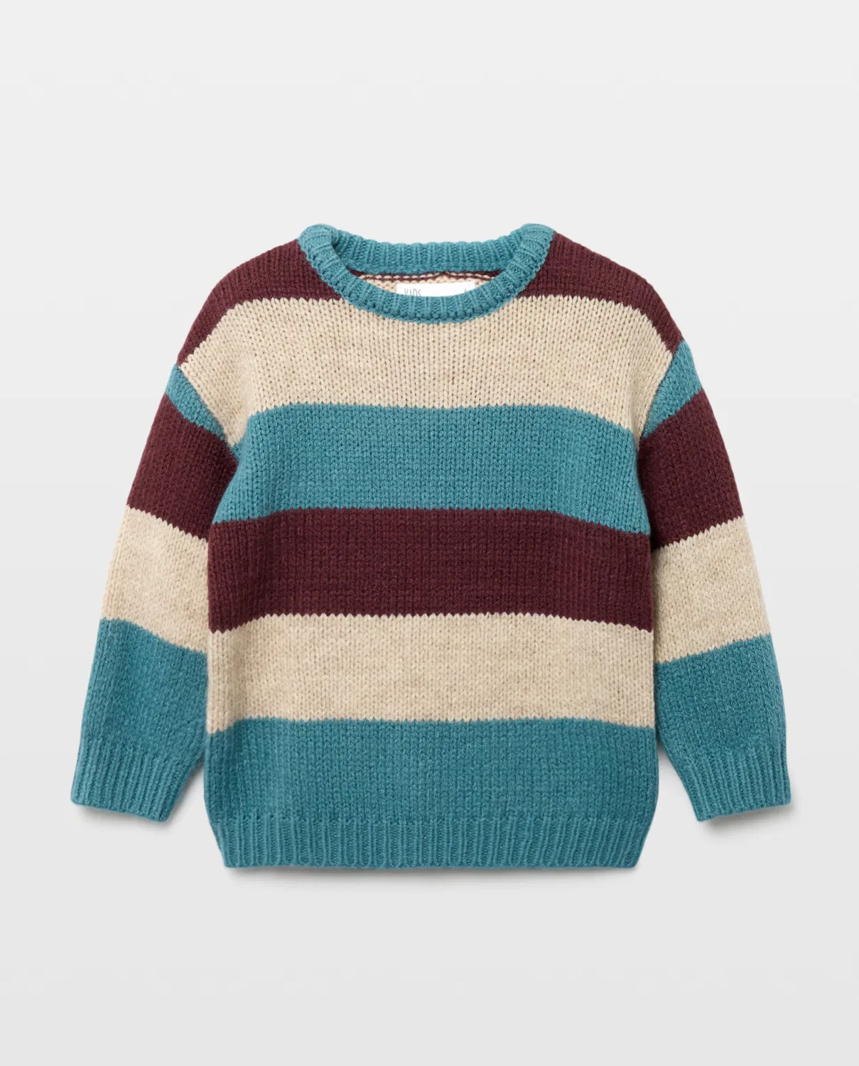 Детский джемпер, Básico Cuello Raya Kodak, Kids El Corte Inglés, мультиколор — фото 4