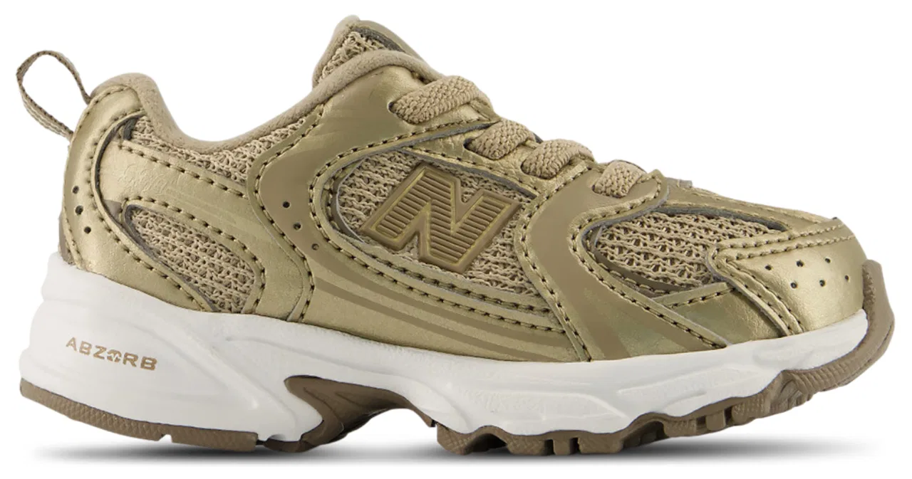 Детские кроссовки для девочек с амортизацией ABZORB New Balance 530, Mushroom/Driftwood