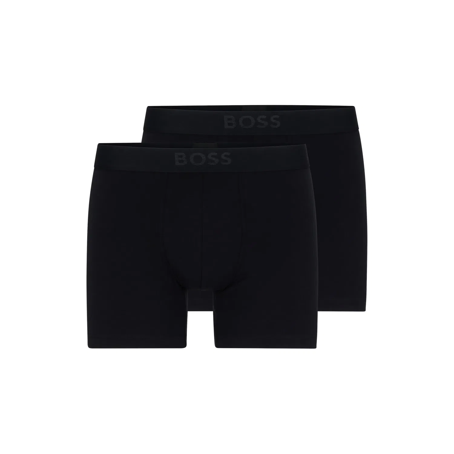 Мужские боксеры из двух предметов BOSS, Black