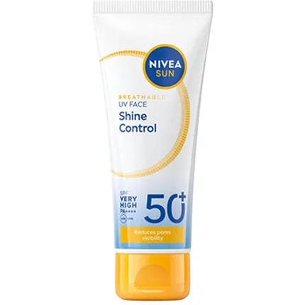 Крем для лица UV Face Shine Control SPF 50 Nivea, Белый