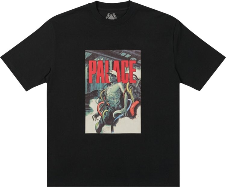 

Футболка Palace Mangas T-Shirt 'Black', черный