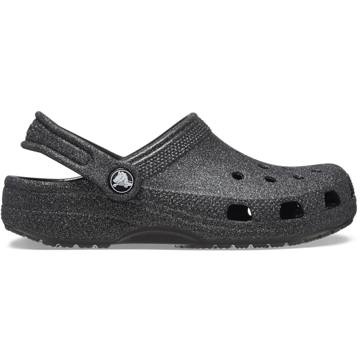 

Сабо для маленьких детей Crocs Toddler Classic Glitter Clog, черный