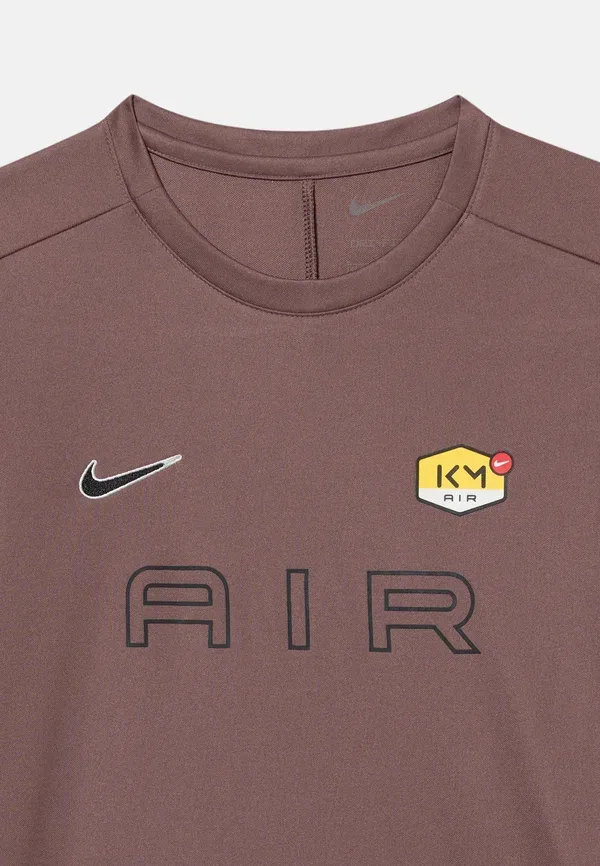 Футболка с принтом, влагоотводящая, Kylian mbappe unisex - sports t-shirt, Nike Performance, сливовый — фото 4