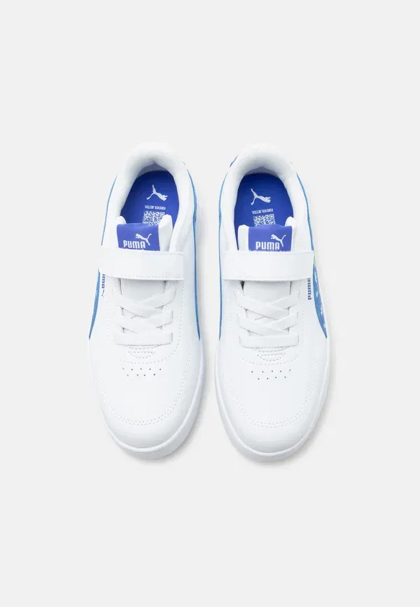 Кроссовки из экокожи Court Classic Clean Dino Unisex Puma, белый — фото 4